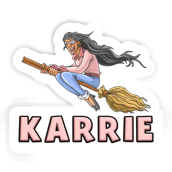 Sticker Witch Karrie Laptop Image