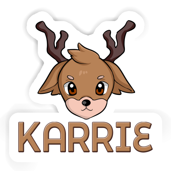 Karrie Sticker Deerhead Laptop Image