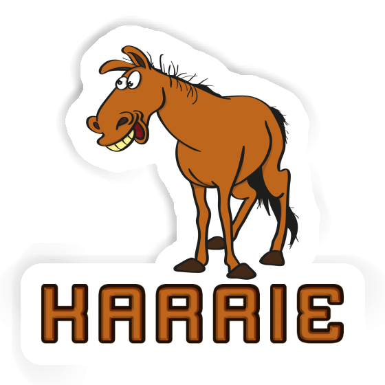 Sticker Karrie Horse Image