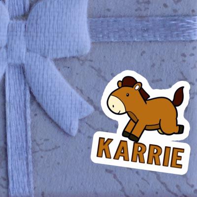 Horse Sticker Karrie Notebook Image