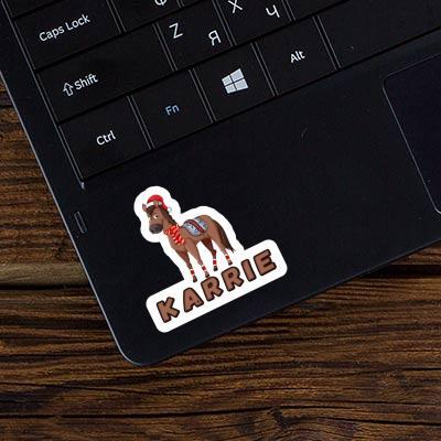 Sticker Karrie Horse Laptop Image