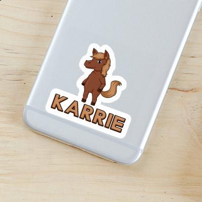 Karrie Sticker Horse Image