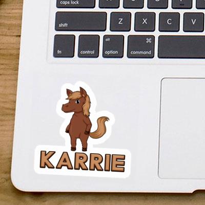 Karrie Sticker Horse Laptop Image