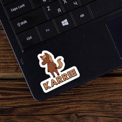 Sticker Karrie Horse Laptop Image