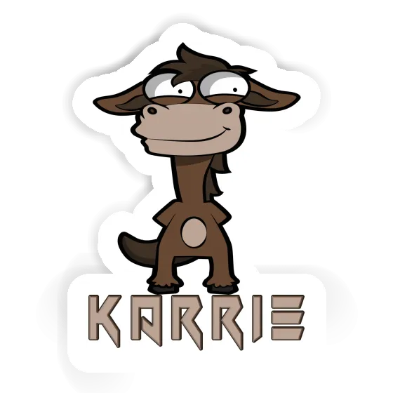 Sticker Standing Horse Karrie Gift package Image