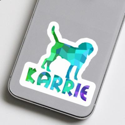 Aufkleber Karrie Hund Image