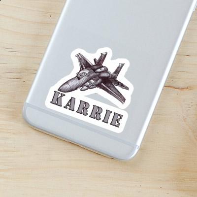 Sticker Karrie Plane Image