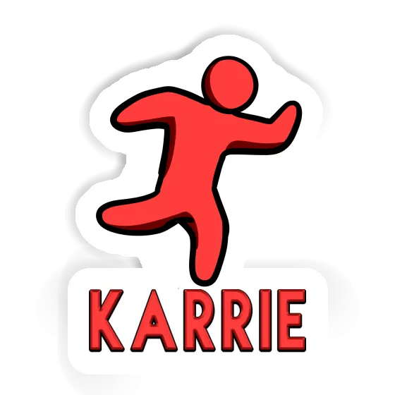 Runner Sticker Karrie Laptop Image