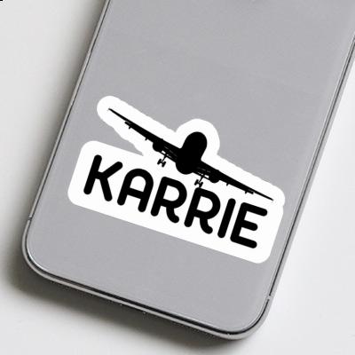 Sticker Airplane Karrie Gift package Image