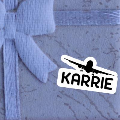 Airplane Sticker Karrie Image