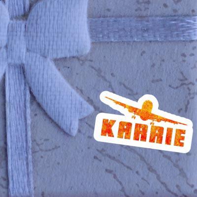 Airplane Sticker Karrie Gift package Image