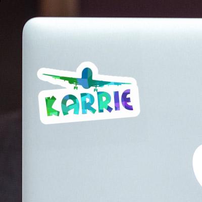 Karrie Sticker Airplane Notebook Image