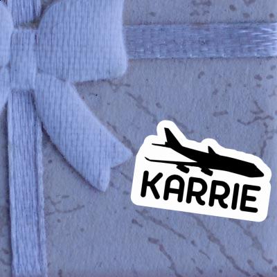 Sticker Karrie Jumbo-Jet Laptop Image