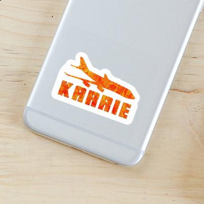 Sticker Karrie Jumbo-Jet Laptop Image