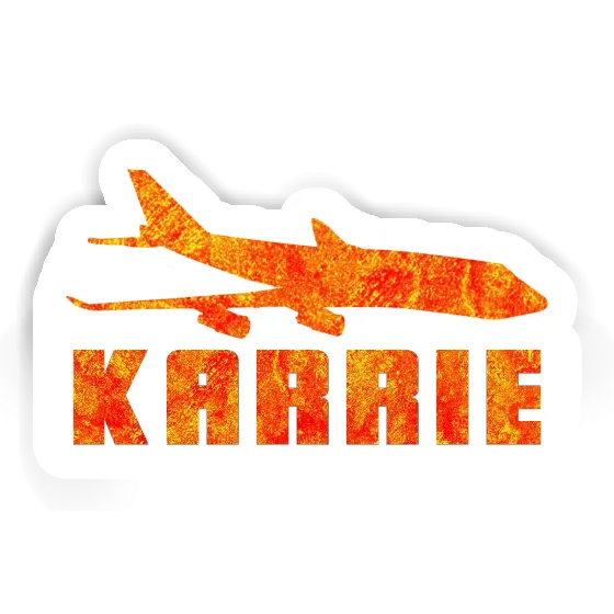 Sticker Karrie Jumbo-Jet Notebook Image