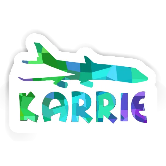 Sticker Karrie Jumbo-Jet Laptop Image