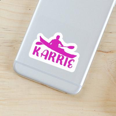 Karrie Sticker Kayaker Laptop Image