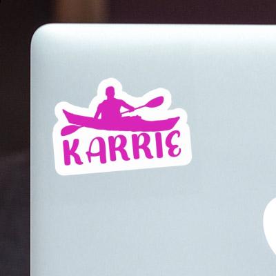 Karrie Sticker Kayaker Laptop Image