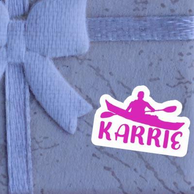 Karrie Sticker Kayaker Image