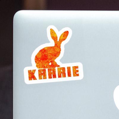 Rabbit Sticker Karrie Laptop Image