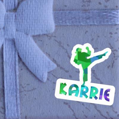 Sticker Karrie Karateka Laptop Image