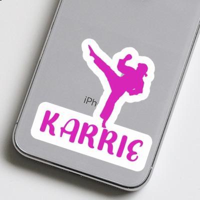 Karrie Sticker Karateka Notebook Image