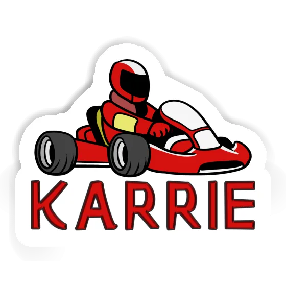 Sticker Karrie Kart Laptop Image