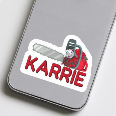 Chainsaw Sticker Karrie Image