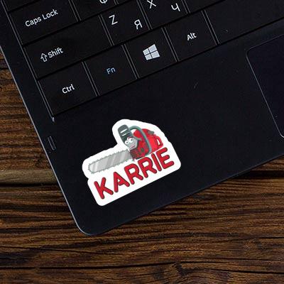 Chainsaw Sticker Karrie Image