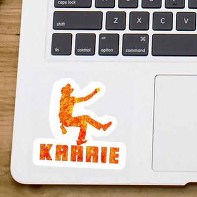 Climber Sticker Karrie Laptop Image