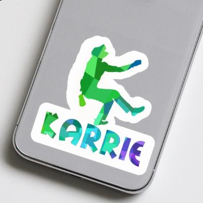 Karrie Aufkleber Kletterer Image