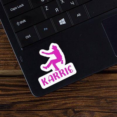 Climber Sticker Karrie Notebook Image