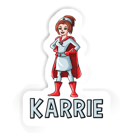 Karrie Sticker Pflegerin Laptop Image