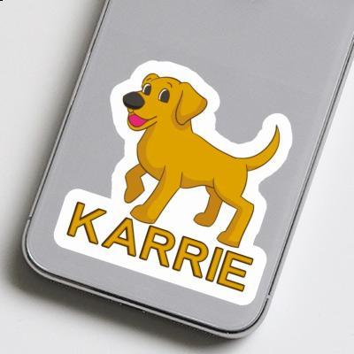 Hund Aufkleber Karrie Image