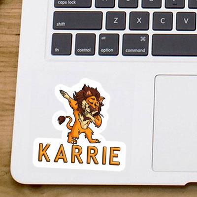 Autocollant Karrie Lion Image