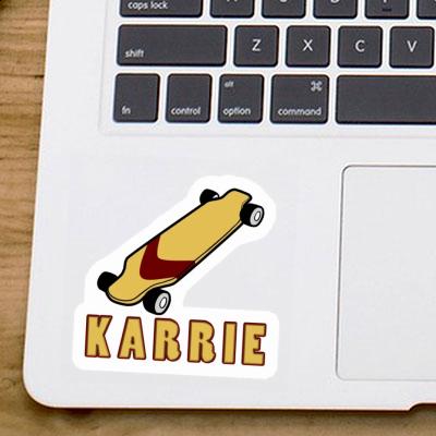 Sticker Longboard Karrie Laptop Image