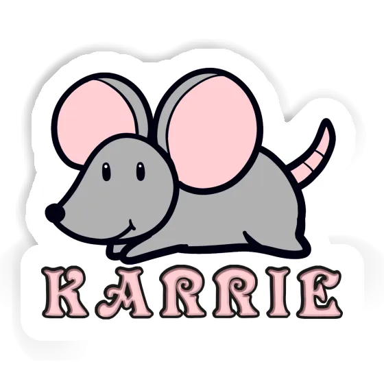 Sticker Mouse Karrie Notebook Image