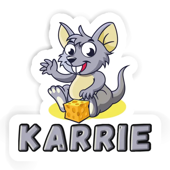 Mouse Sticker Karrie Notebook Image