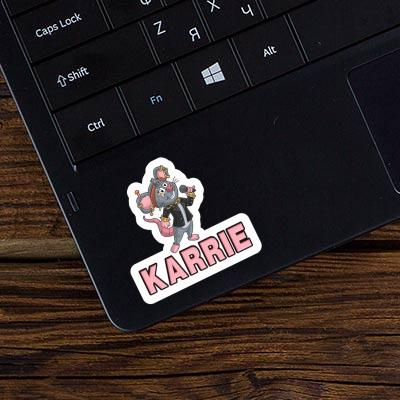 Karrie Sticker Singer Notebook Image