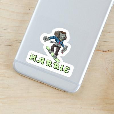 Karrie Sticker Boarder Notebook Image