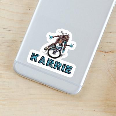 Sticker Biker Karrie Laptop Image