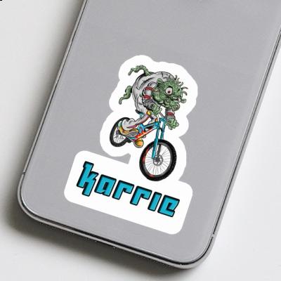 Downhill-Biker Sticker Karrie Image