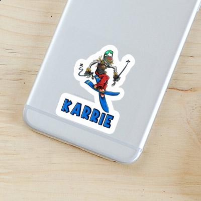 Sticker Freeride Skier Karrie Gift package Image