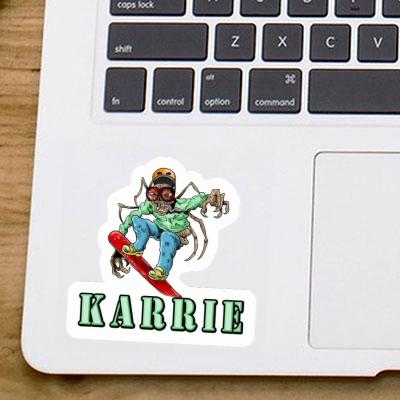 Freerider Sticker Karrie Notebook Image