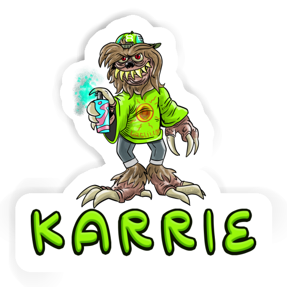 Karrie Sticker Sprayer Notebook Image