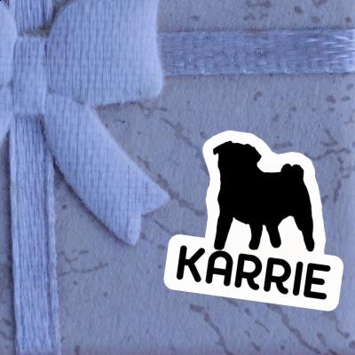 Sticker Pug Karrie Image