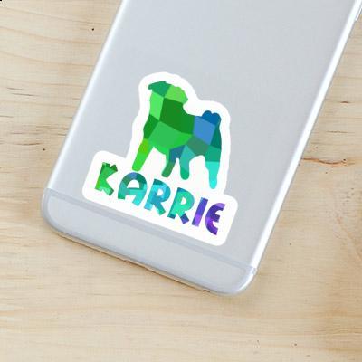 Pug Sticker Karrie Image