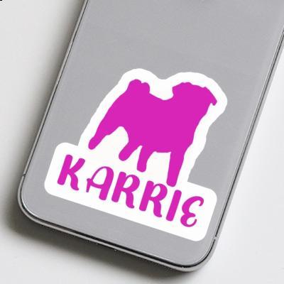 Sticker Pug Karrie Notebook Image