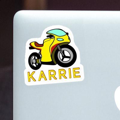 Motorrad Sticker Karrie Notebook Image