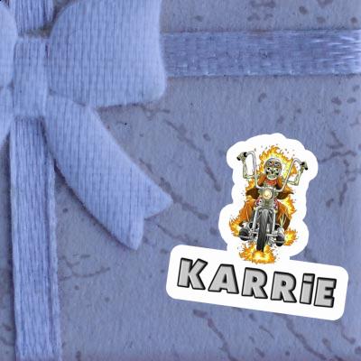 Karrie Sticker Motorradfahrer Gift package Image